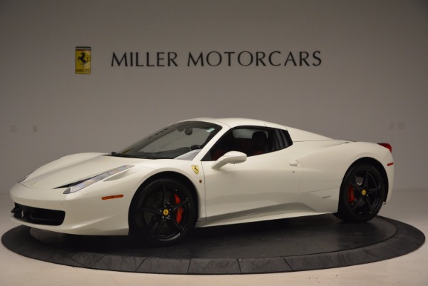 Used 2015 Ferrari 458 Spider for sale Sold at Alfa Romeo of Greenwich in Greenwich CT 06830 14