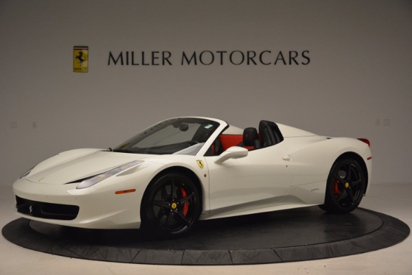 Used 2015 Ferrari 458 Spider for sale Sold at Alfa Romeo of Greenwich in Greenwich CT 06830 2