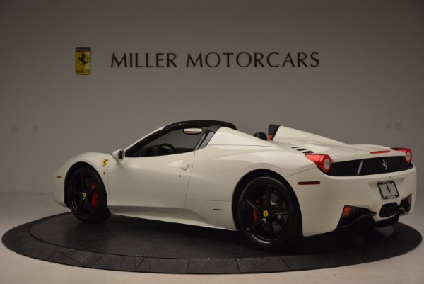 Used 2015 Ferrari 458 Spider for sale Sold at Alfa Romeo of Greenwich in Greenwich CT 06830 4