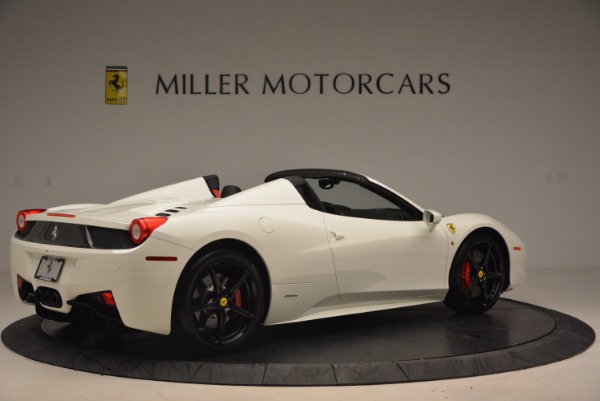 Used 2015 Ferrari 458 Spider for sale Sold at Alfa Romeo of Greenwich in Greenwich CT 06830 8