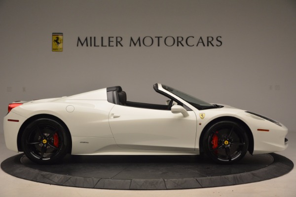 Used 2015 Ferrari 458 Spider for sale Sold at Alfa Romeo of Greenwich in Greenwich CT 06830 9