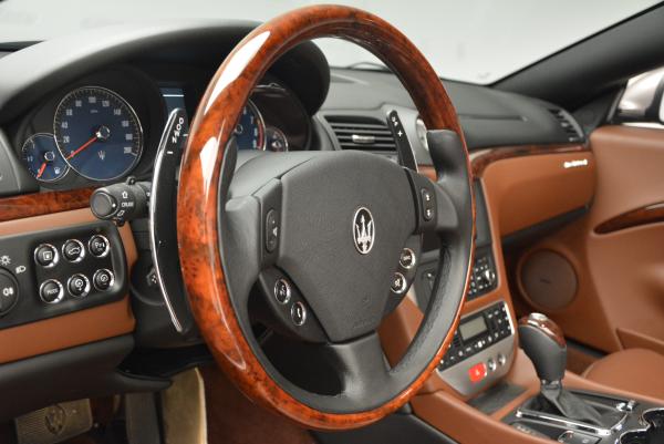 Used 2012 Maserati GranTurismo for sale Sold at Alfa Romeo of Greenwich in Greenwich CT 06830 24