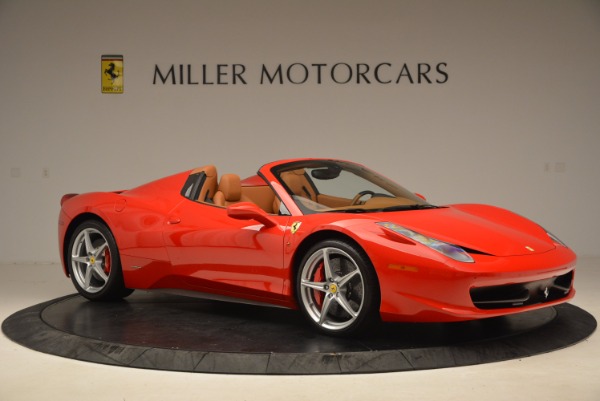 Used 2012 Ferrari 458 Spider for sale Sold at Alfa Romeo of Greenwich in Greenwich CT 06830 10