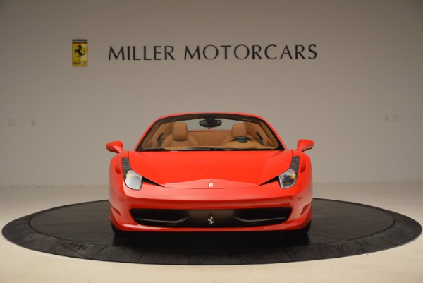 Used 2012 Ferrari 458 Spider for sale Sold at Alfa Romeo of Greenwich in Greenwich CT 06830 12