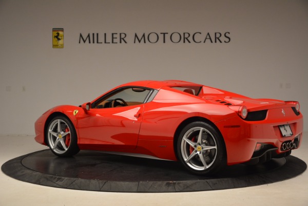 Used 2012 Ferrari 458 Spider for sale Sold at Alfa Romeo of Greenwich in Greenwich CT 06830 16