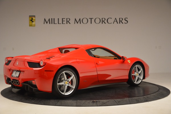 Used 2012 Ferrari 458 Spider for sale Sold at Alfa Romeo of Greenwich in Greenwich CT 06830 20