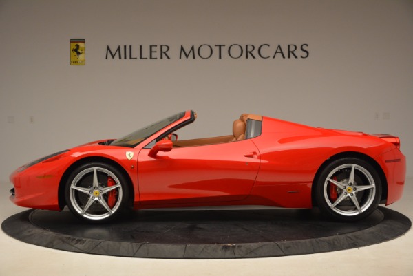 Used 2012 Ferrari 458 Spider for sale Sold at Alfa Romeo of Greenwich in Greenwich CT 06830 3