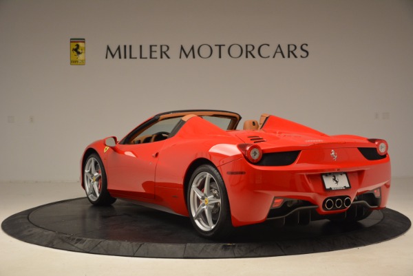 Used 2012 Ferrari 458 Spider for sale Sold at Alfa Romeo of Greenwich in Greenwich CT 06830 5