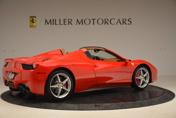 Used 2012 Ferrari 458 Spider for sale Sold at Alfa Romeo of Greenwich in Greenwich CT 06830 8