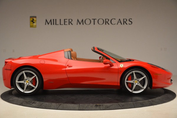 Used 2012 Ferrari 458 Spider for sale Sold at Alfa Romeo of Greenwich in Greenwich CT 06830 9