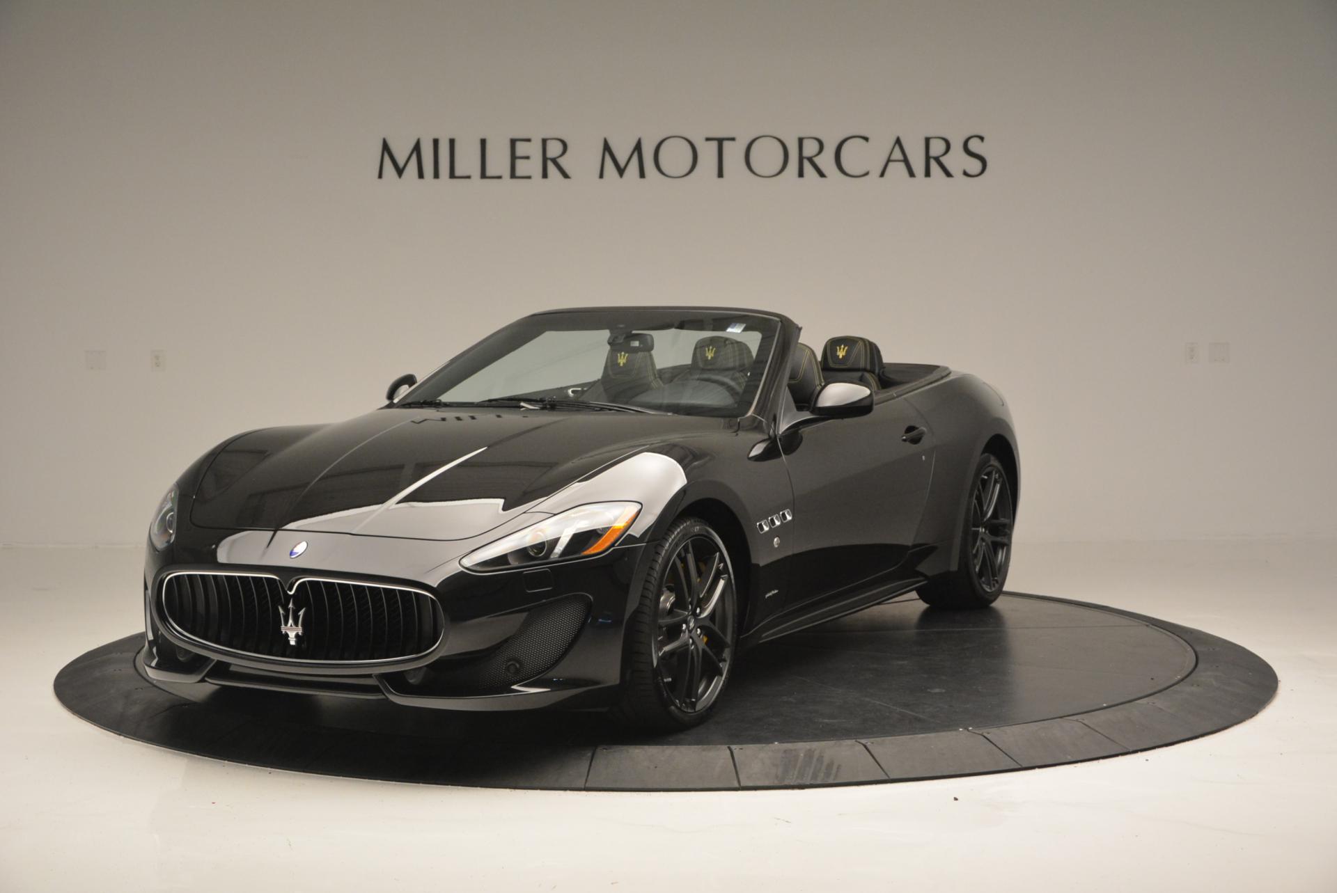 New 2017 Maserati GranTurismo Convertible Sport for sale Sold at Alfa Romeo of Greenwich in Greenwich CT 06830 1