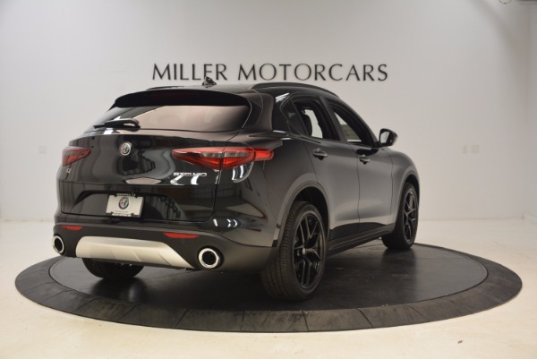 New 2018 Alfa Romeo Stelvio Ti Sport Q4 for sale Sold at Alfa Romeo of Greenwich in Greenwich CT 06830 7