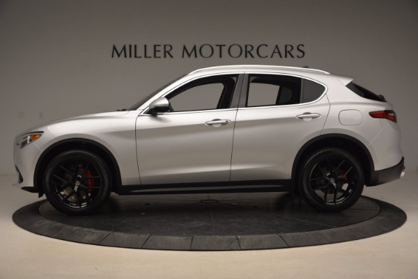 New 2018 Alfa Romeo Stelvio Ti Q4 for sale Sold at Alfa Romeo of Greenwich in Greenwich CT 06830 3