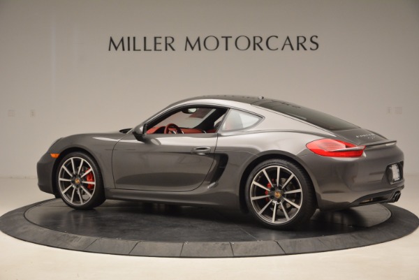 Used 2014 Porsche Cayman S S for sale Sold at Alfa Romeo of Greenwich in Greenwich CT 06830 4