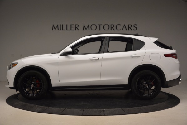 New 2018 Alfa Romeo Stelvio Sport Q4 for sale Sold at Alfa Romeo of Greenwich in Greenwich CT 06830 3