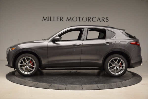 New 2018 Alfa Romeo Stelvio Ti Sport Q4 for sale Sold at Alfa Romeo of Greenwich in Greenwich CT 06830 3