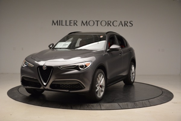 New 2018 Alfa Romeo Stelvio Ti Sport Q4 for sale Sold at Alfa Romeo of Greenwich in Greenwich CT 06830 1