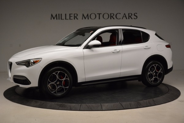 New 2018 Alfa Romeo Stelvio Sport Q4 for sale Sold at Alfa Romeo of Greenwich in Greenwich CT 06830 2