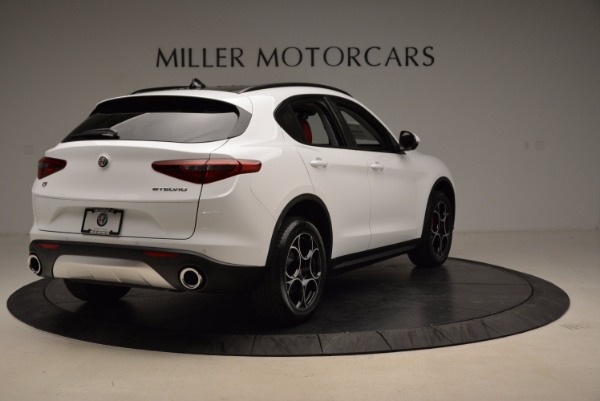 New 2018 Alfa Romeo Stelvio Sport Q4 for sale Sold at Alfa Romeo of Greenwich in Greenwich CT 06830 7