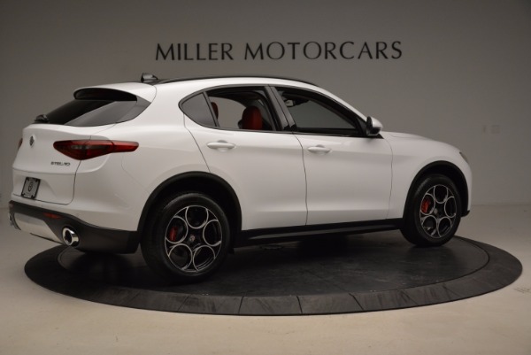 New 2018 Alfa Romeo Stelvio Sport Q4 for sale Sold at Alfa Romeo of Greenwich in Greenwich CT 06830 8