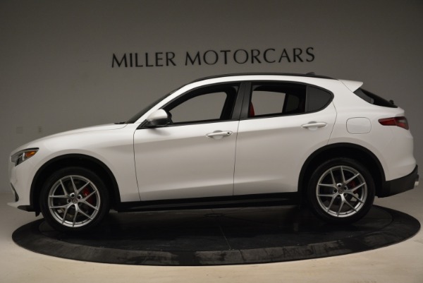 New 2018 Alfa Romeo Stelvio Ti Q4 for sale Sold at Alfa Romeo of Greenwich in Greenwich CT 06830 3