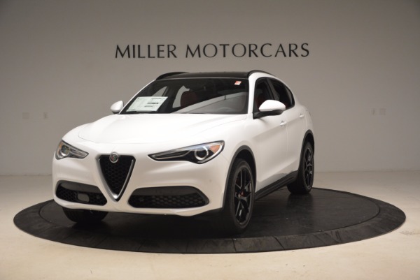 New 2018 Alfa Romeo Stelvio Ti Sport Q4 for sale Sold at Alfa Romeo of Greenwich in Greenwich CT 06830 1