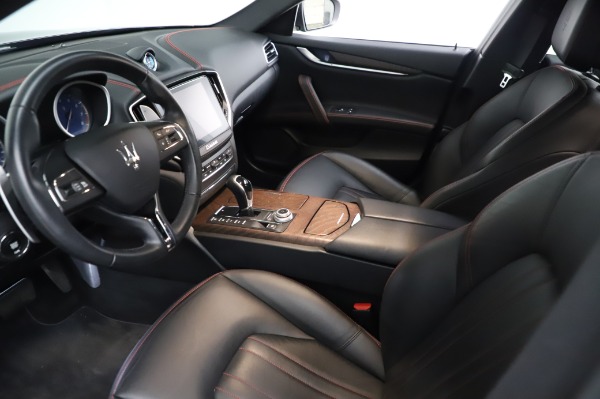 Used 2018 Maserati Ghibli S Q4 for sale Sold at Alfa Romeo of Greenwich in Greenwich CT 06830 14