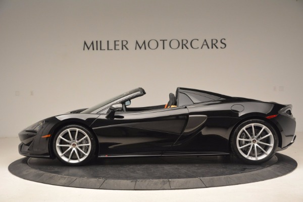 Used 2018 McLaren 570S Spider for sale Sold at Alfa Romeo of Greenwich in Greenwich CT 06830 3