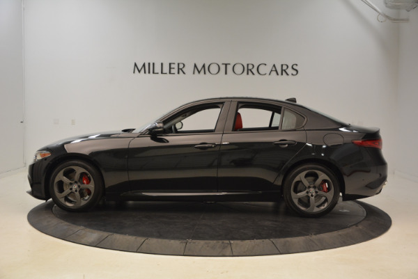 New 2018 Alfa Romeo Giulia Ti Sport Q4 for sale Sold at Alfa Romeo of Greenwich in Greenwich CT 06830 3