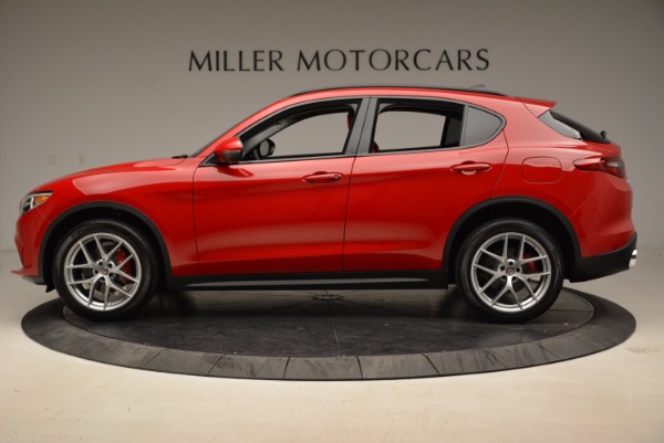 New 2018 Alfa Romeo Stelvio Sport Q4 for sale Sold at Alfa Romeo of Greenwich in Greenwich CT 06830 3