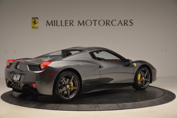 Used 2014 Ferrari 458 Spider for sale Sold at Alfa Romeo of Greenwich in Greenwich CT 06830 20