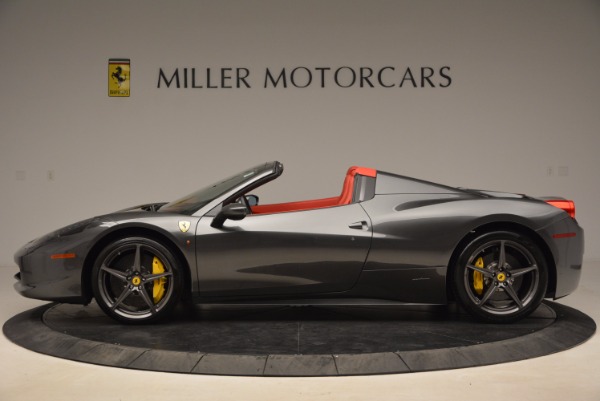 Used 2014 Ferrari 458 Spider for sale Sold at Alfa Romeo of Greenwich in Greenwich CT 06830 3