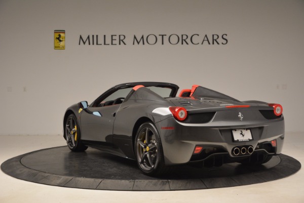 Used 2014 Ferrari 458 Spider for sale Sold at Alfa Romeo of Greenwich in Greenwich CT 06830 5