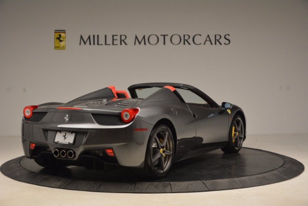 Used 2014 Ferrari 458 Spider for sale Sold at Alfa Romeo of Greenwich in Greenwich CT 06830 7