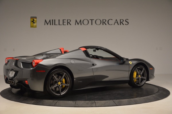 Used 2014 Ferrari 458 Spider for sale Sold at Alfa Romeo of Greenwich in Greenwich CT 06830 8