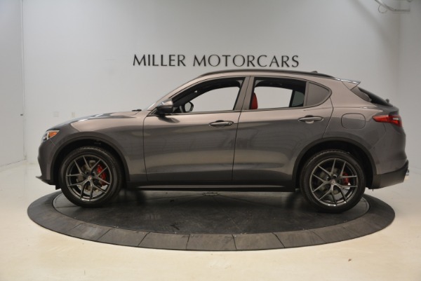 New 2018 Alfa Romeo Stelvio Ti Sport Q4 for sale Sold at Alfa Romeo of Greenwich in Greenwich CT 06830 3