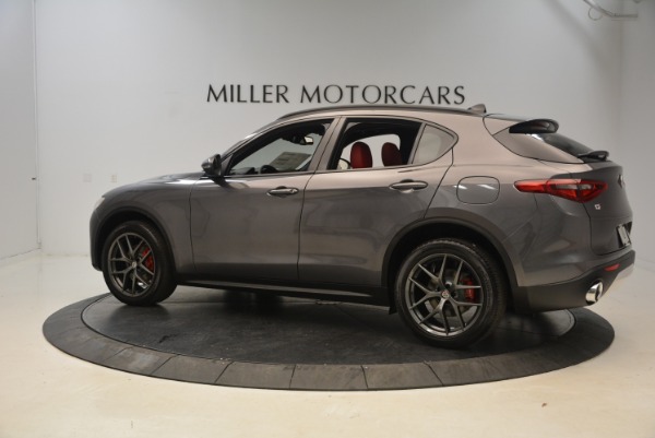 New 2018 Alfa Romeo Stelvio Ti Sport Q4 for sale Sold at Alfa Romeo of Greenwich in Greenwich CT 06830 4