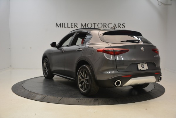 New 2018 Alfa Romeo Stelvio Ti Sport Q4 for sale Sold at Alfa Romeo of Greenwich in Greenwich CT 06830 5