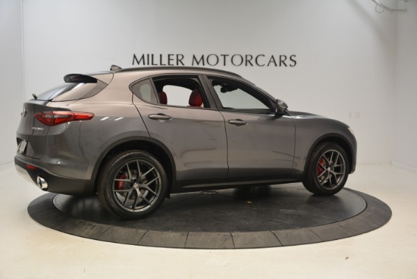 New 2018 Alfa Romeo Stelvio Ti Sport Q4 for sale Sold at Alfa Romeo of Greenwich in Greenwich CT 06830 8