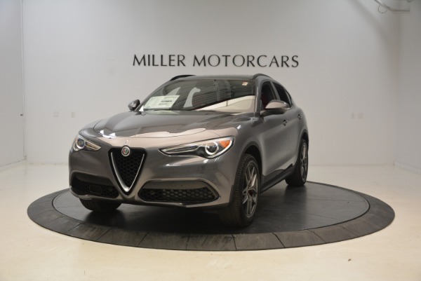 New 2018 Alfa Romeo Stelvio Ti Sport Q4 for sale Sold at Alfa Romeo of Greenwich in Greenwich CT 06830 1