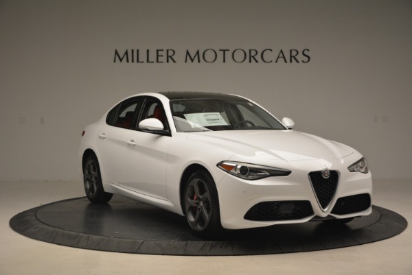 New 2018 Alfa Romeo Giulia Ti Sport Q4 for sale Sold at Alfa Romeo of Greenwich in Greenwich CT 06830 12