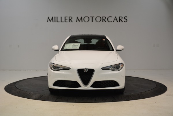 New 2018 Alfa Romeo Giulia Ti Lusso Q4 for sale Sold at Alfa Romeo of Greenwich in Greenwich CT 06830 12