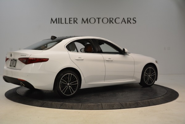 New 2018 Alfa Romeo Giulia Ti Lusso Q4 for sale Sold at Alfa Romeo of Greenwich in Greenwich CT 06830 8