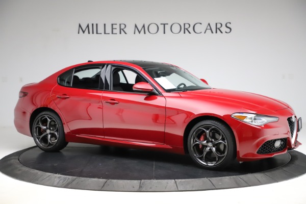 Used 2018 Alfa Romeo Giulia Ti Sport Q4 for sale Sold at Alfa Romeo of Greenwich in Greenwich CT 06830 10