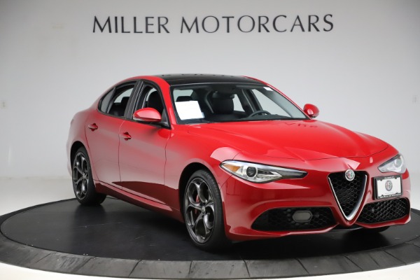 Used 2018 Alfa Romeo Giulia Ti Sport Q4 for sale Sold at Alfa Romeo of Greenwich in Greenwich CT 06830 11