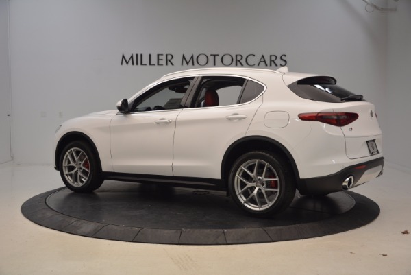 New 2018 Alfa Romeo Stelvio Ti Sport Q4 for sale Sold at Alfa Romeo of Greenwich in Greenwich CT 06830 4