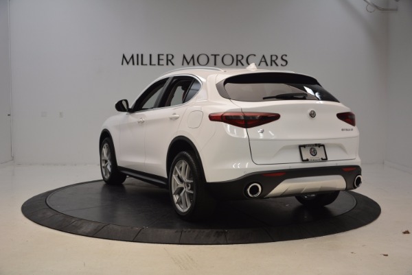 New 2018 Alfa Romeo Stelvio Ti Sport Q4 for sale Sold at Alfa Romeo of Greenwich in Greenwich CT 06830 5