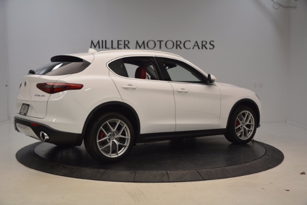 New 2018 Alfa Romeo Stelvio Ti Sport Q4 for sale Sold at Alfa Romeo of Greenwich in Greenwich CT 06830 8