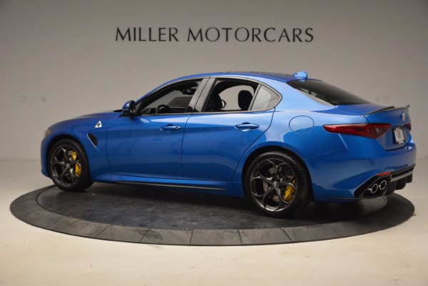 New 2018 Alfa Romeo Giulia Quadrifoglio for sale Sold at Alfa Romeo of Greenwich in Greenwich CT 06830 4