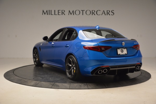 New 2018 Alfa Romeo Giulia Quadrifoglio for sale Sold at Alfa Romeo of Greenwich in Greenwich CT 06830 5